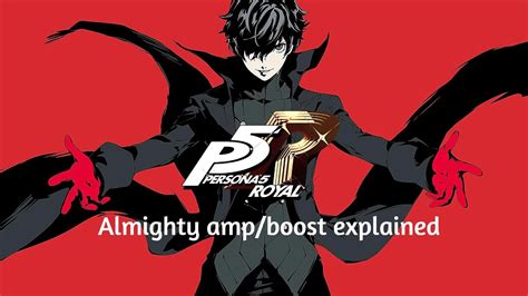 Skills Psycho Force, Psycho Blast, Brain Jack, Psy Boost, Psy Amp, Brainwash Boost, Spell Master, Repel Nuke Related Topics Persona 5 Role-playing video game Gaming. . Almighty amp p5r
